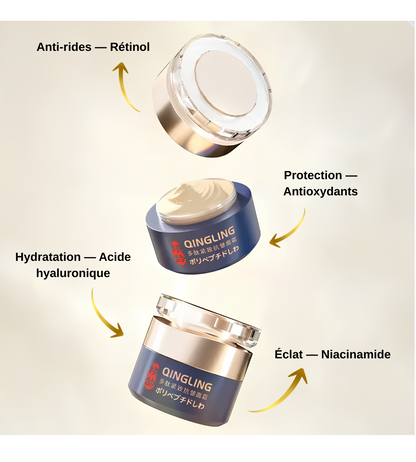 Crème Raffermissante et Liftante Au Rétinol Doux Japonais                                   — 50mL